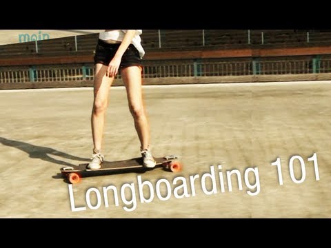 Longboard lernen für Anfänger: Bremsen, Lenken, Pushen