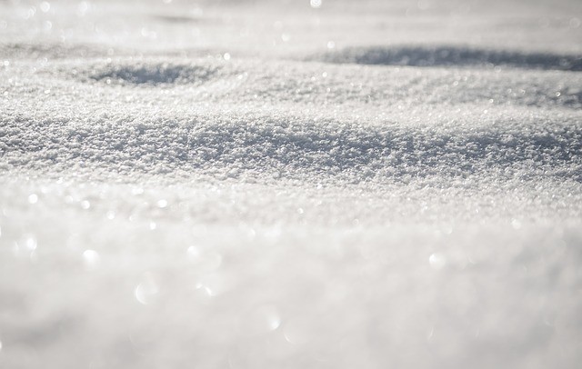 Longboard im Winter: Schnee